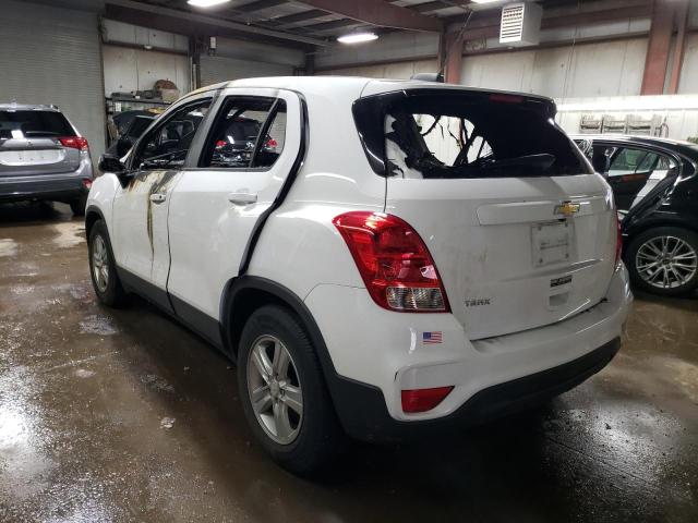 3GNCJKSB5KL230540 - 2019 CHEVROLET TRAX LS WHITE photo 2