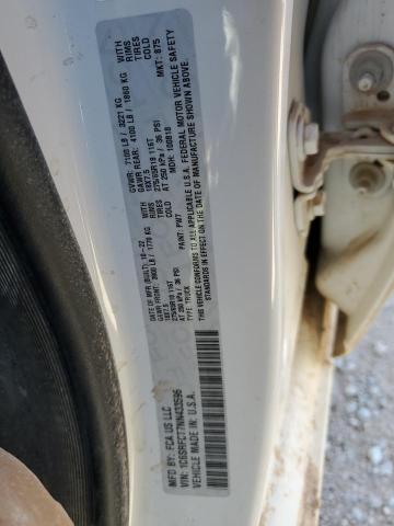 1C6SRFCT7NN433596 - 2022 RAM 1500 TRADESMAN WHITE photo 12