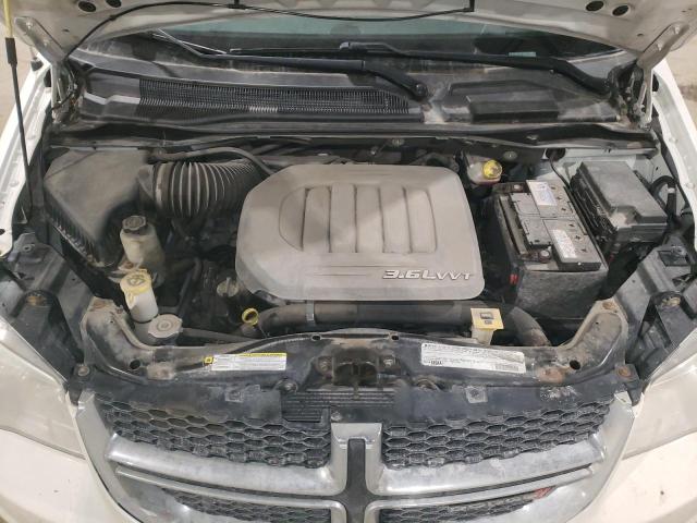 2C4RDGBG8CR424308 - 2012 DODGE GRAND CARA SE WHITE photo 12