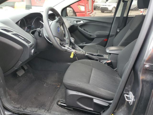 1FADP3F27HL304370 - 2017 FORD FOCUS SE GRAY photo 7