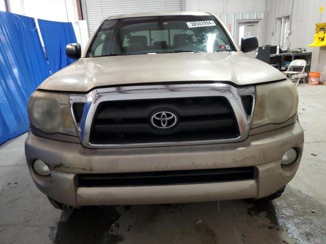 5TEMU52N75Z125936 - 2005 TOYOTA TACOMA DOUBLE CAB LONG BED GOLD photo 5