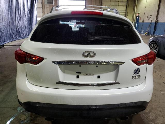 JN8AS1MU6CM120999 - 2012 INFINITI FX35 WHITE photo 6