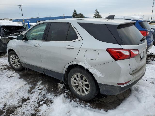 2GNAXJEV1J6285009 - 2018 CHEVROLET EQUINOX LT SILVER photo 2