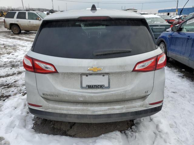 2GNAXJEV1J6285009 - 2018 CHEVROLET EQUINOX LT SILVER photo 6