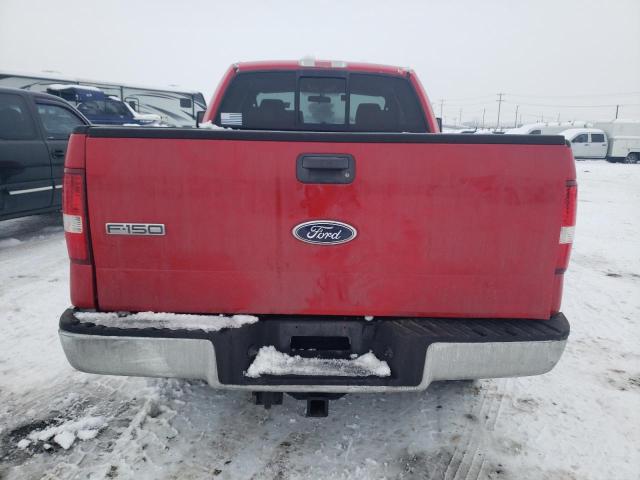1FTPX14545NB15796 - 2005 FORD F150 RED photo 6