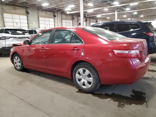 4T4BE46K48R045281 - 2008 TOYOTA CAMRY CE RED photo 2