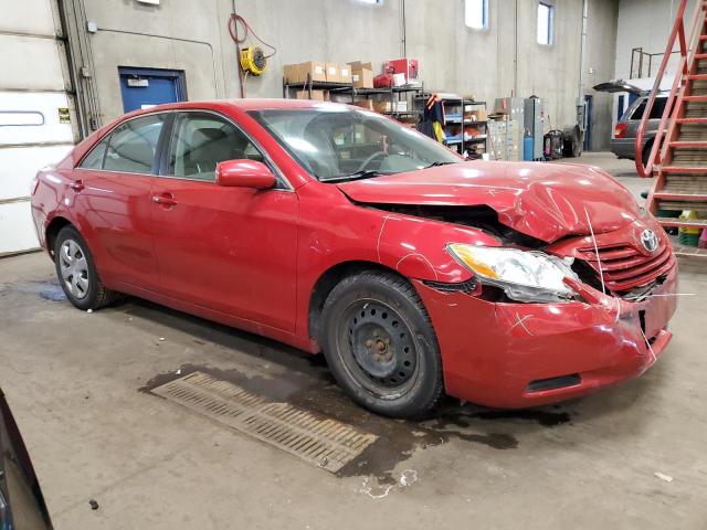 4T4BE46K48R045281 - 2008 TOYOTA CAMRY CE RED photo 4