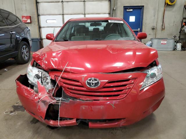 4T4BE46K48R045281 - 2008 TOYOTA CAMRY CE RED photo 5