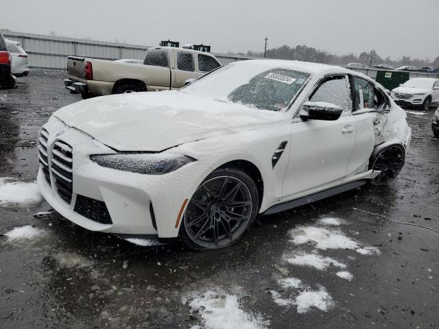 WBS43AY04PFP05337 - 2023 BMW M3 COMPETITION WHITE photo 1