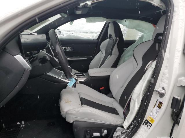 WBS43AY04PFP05337 - 2023 BMW M3 COMPETITION WHITE photo 7