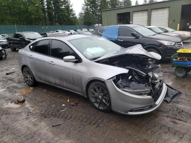 1C3CDFAA3GD606783 - 2016 DODGE DART SE SILVER photo 4