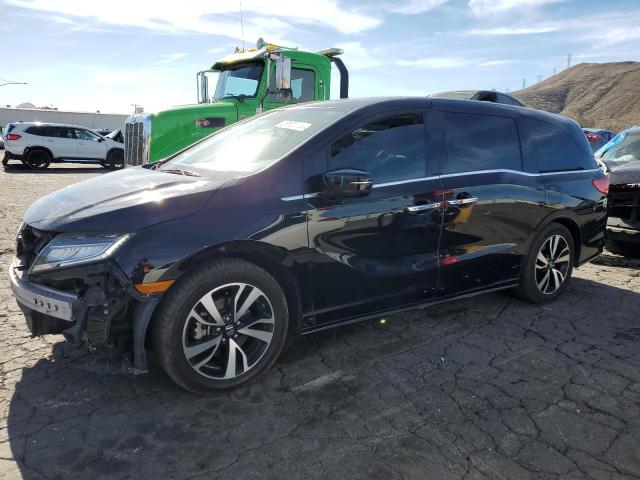 5FNRL6H94JB002924 - 2018 HONDA ODYSSEY ELITE Czarny zdjęcie 1