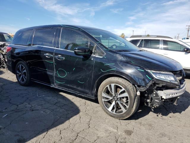 5FNRL6H94JB002924 - 2018 HONDA ODYSSEY ELITE Czarny zdjęcie 4