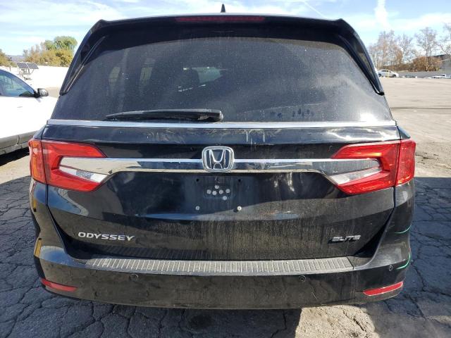 5FNRL6H94JB002924 - 2018 HONDA ODYSSEY ELITE Czarny zdjęcie 6