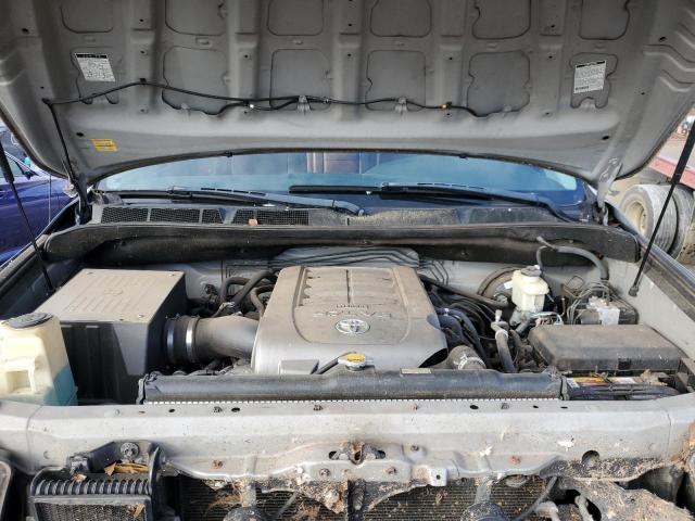 5TBEV58167S457204 - 2007 TOYOTA TUNDRA CREWMAX LIMITED SILVER photo 11