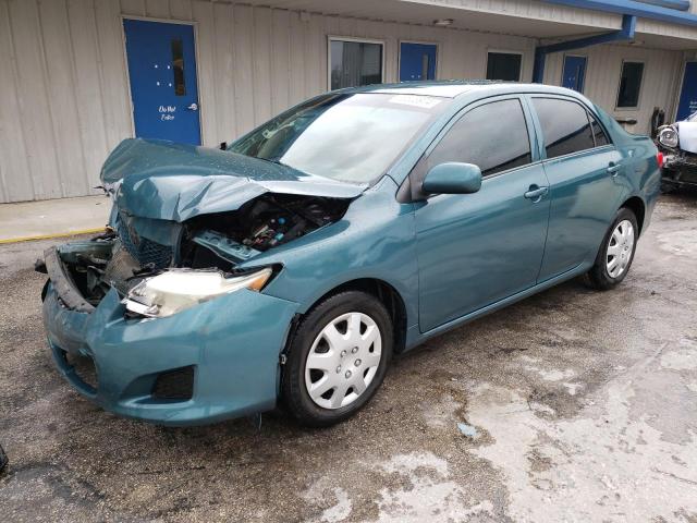 JTDBL40EX9J019276 - 2009 TOYOTA COROLLA BASE TEAL photo 1