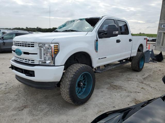 1FT7W2BT0KED74159 - 2019 FORD F250 SUPER DUTY WHITE photo 1