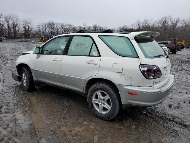 JTJHF10U120256559 - 2002 LEXUS RX 300 WHITE photo 2