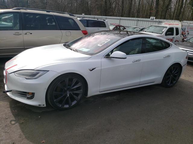 5YJSA1E23KF333657 - 2019 TESLA MODEL S Սպիտակ լուսանկար 1