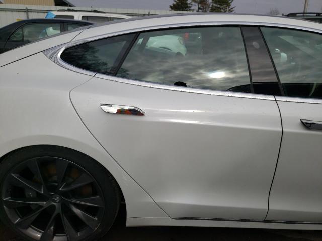 5YJSA1E23KF333657 - 2019 TESLA MODEL S Սպիտակ լուսանկար 10