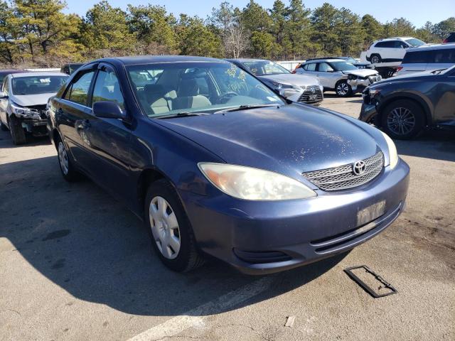 4T1BE32K43U243099 - 2003 TOYOTA CAMRY LE BLUE photo 1