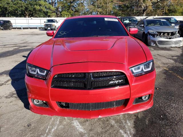 2C3CDXEJ0CH107789 - 2012 DODGE CHARGER SRT-8 RED photo 5