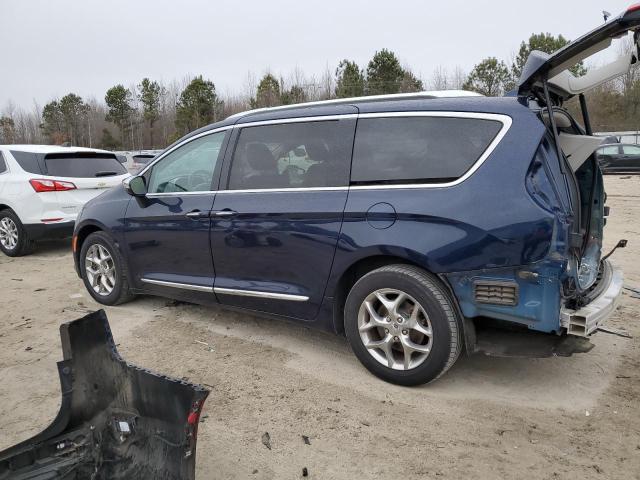 2C4RC1GG5JR273823 - 2018 CHRYSLER PACIFICA LIMITED BLUE photo 2