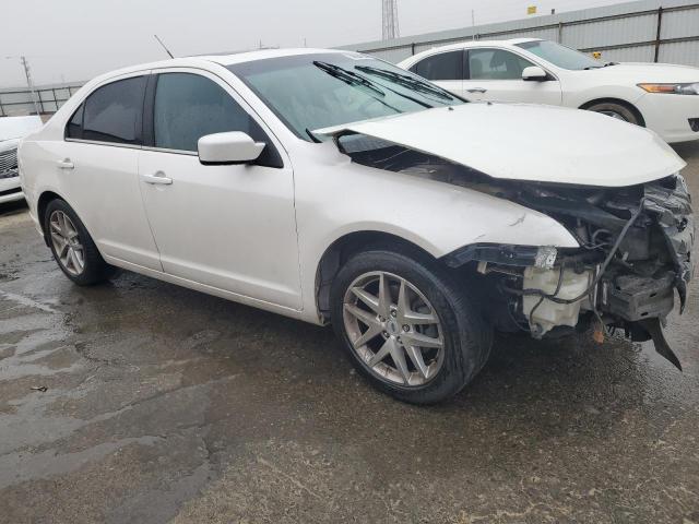 3FAHP0JG7CR445050 - 2012 FORD FUSION SEL WHITE photo 4