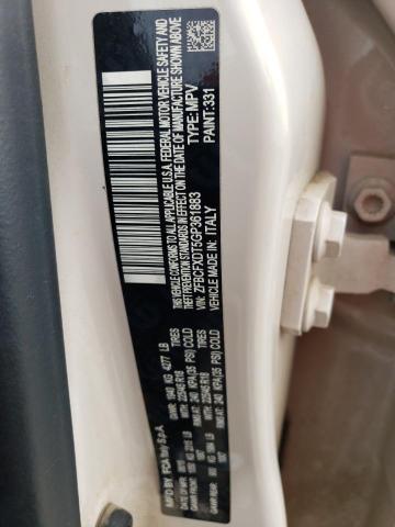 ZFBCFXDT5GP361883 - 2016 FIAT 500X LOUNGE CREAM photo 12