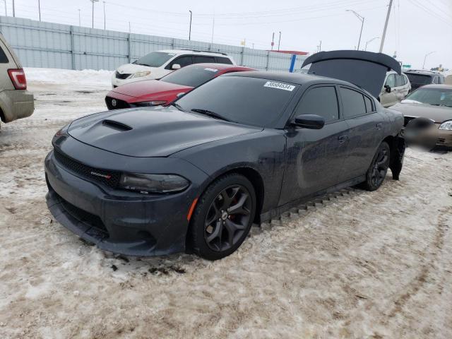 2C3CDXHG0KH512436 - 2019 DODGE CHARGER GT CHARCOAL photo 1