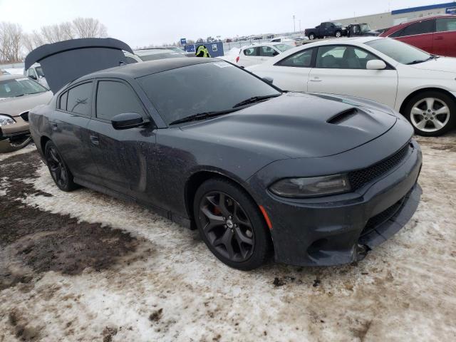 2C3CDXHG0KH512436 - 2019 DODGE CHARGER GT CHARCOAL photo 4