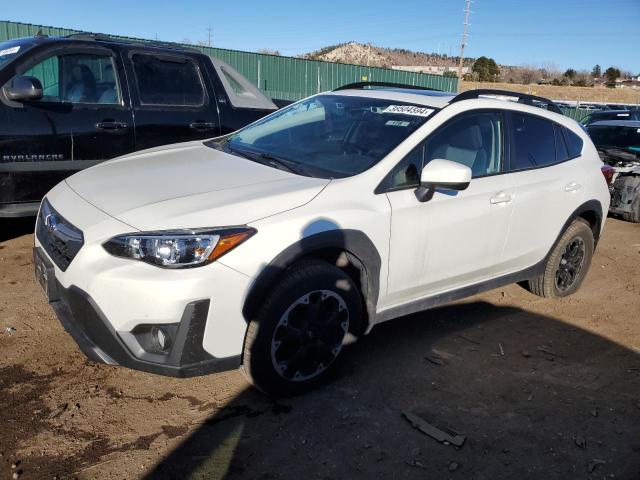 JF2GTAEC3MH380734 - 2021 SUBARU CROSSTREK PREMIUM WHITE photo 1