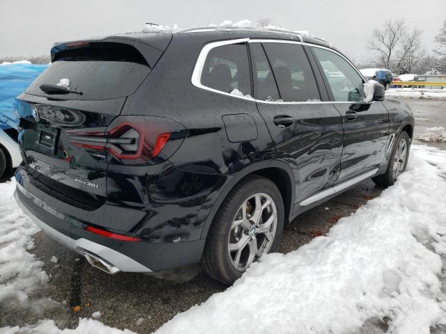 WBX57DP03NN171854 - 2022 BMW X3 XDRIVE30I Qara foto 3