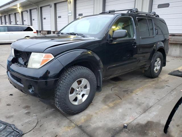 5N1AR18W96C637237 - 2006 NISSAN PATHFINDER LE BLACK photo 1