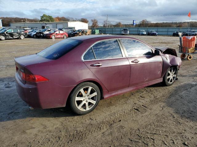 JH4CL96844C017313 - 2004 ACURA TSX MAROON photo 3