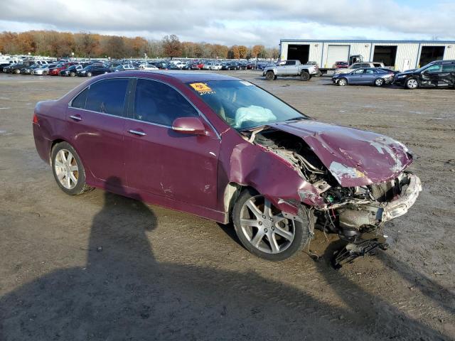 JH4CL96844C017313 - 2004 ACURA TSX MAROON photo 4