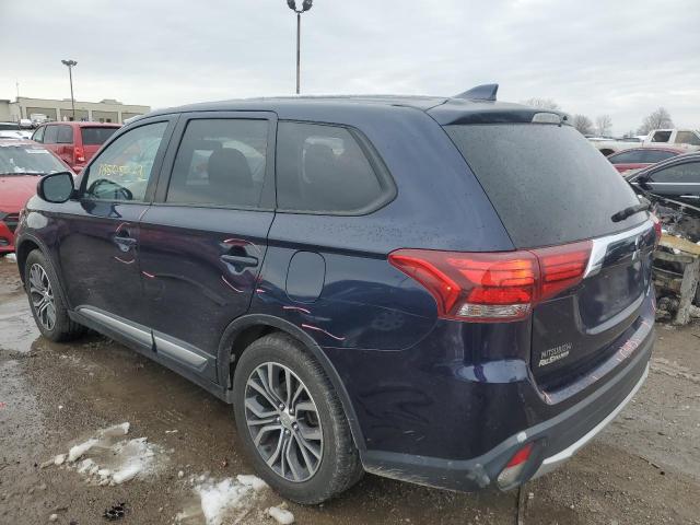 JA4AD2A33JJ002604 - 2018 MITSUBISHI OUTLANDER ES BLUE photo 2