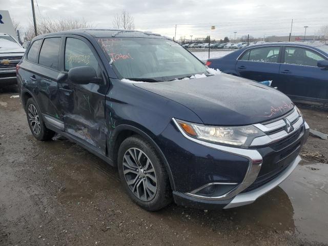 JA4AD2A33JJ002604 - 2018 MITSUBISHI OUTLANDER ES BLUE photo 4