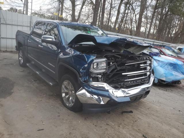 3GTP1NEC7JG267922 - 2018 GMC SIERRA C1500 SLT BLUE photo 4