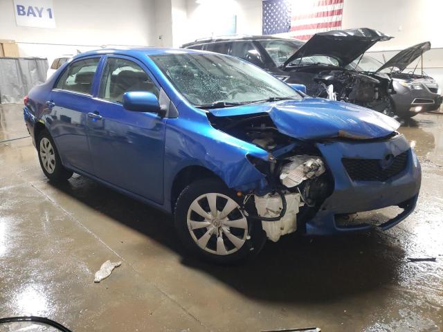 2T1BU4EE2AC388736 - 2010 TOYOTA COROLLA BASE BLUE photo 4