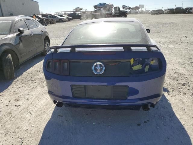 1ZVBP8AMXE5233329 - 2014 FORD MUSTANG BLUE photo 6