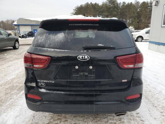 5XYPGDA30KG569468 - 2019 KIA SORENTO L BLACK photo 6