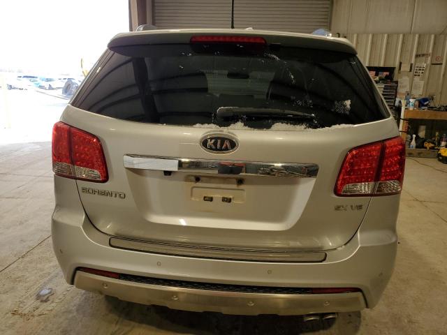 5XYKWDA28CG278948 - 2012 KIA SORENTO SX SILVER photo 6