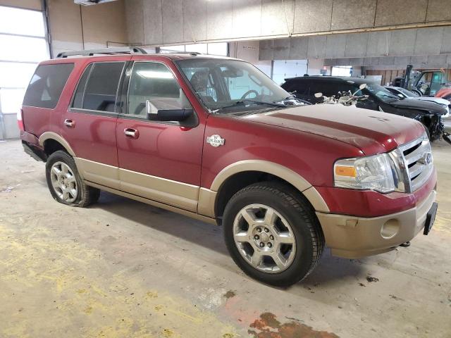 1FMJU1J52DEF63449 - 2013 FORD EXPEDITION XLT RED photo 4