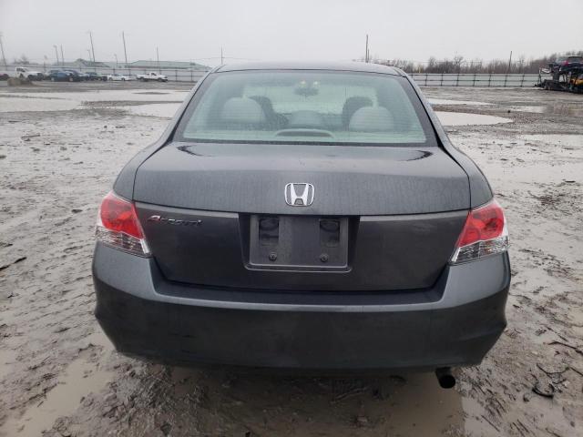 1HGCP26349A129695 - 2009 HONDA ACCORD LX GRAY photo 6