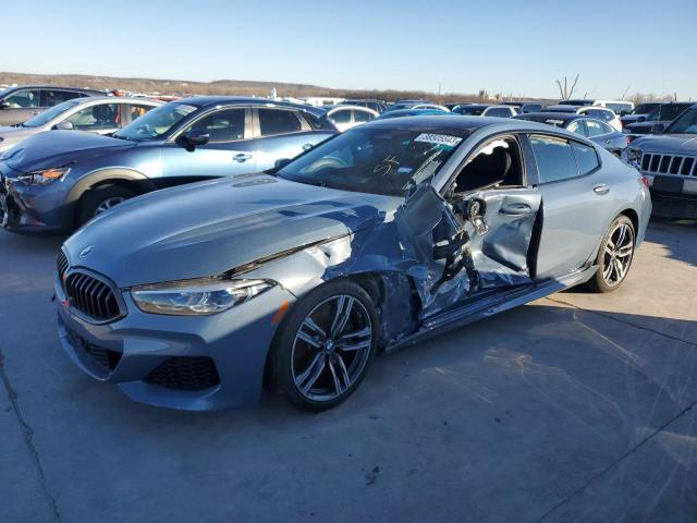 WBAGV4C08MCG48273 - 2021 BMW 840XI GRAY photo 1