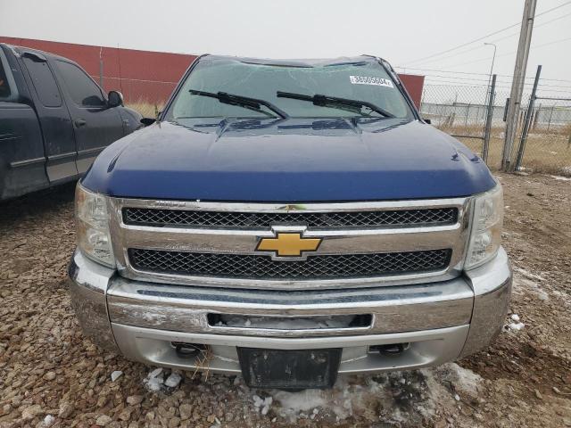 3GCPKSE71DG279826 - 2013 CHEVROLET SILVERADO K1500 LT BLUE photo 5