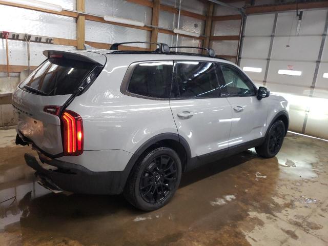 5XYP3DHC3NG285368 - 2022 KIA TELLURIDE EX GRAY photo 3