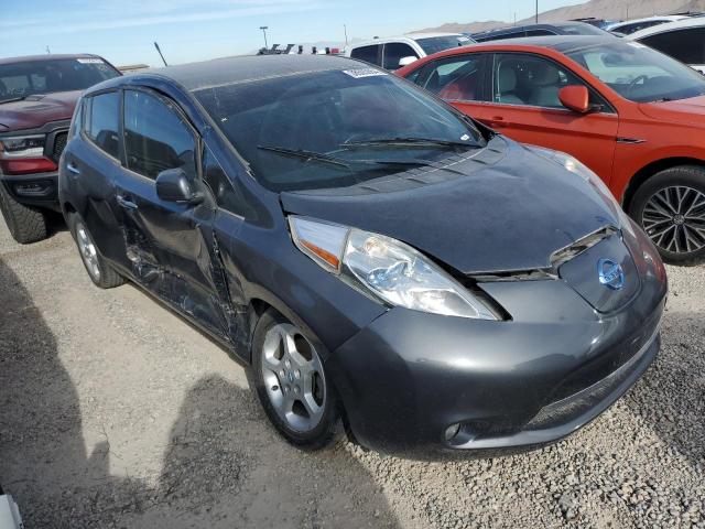 1N4AZ0CP6DC401971 - 2013 NISSAN LEAF S CHARCOAL photo 4