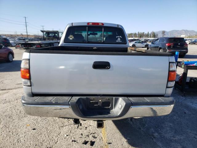 5TBRT3412YS081149 - 2000 TOYOTA TUNDRA ACCESS CAB SILVER photo 6